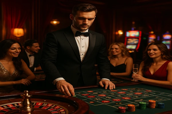 লাইভ টেবিল গেম পরিবেশে 888fb-র ডিলারের উপস্থিতি