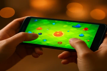 মোবাইলের জন্য উপযোগী ক্যাসিনো ইন্টারফেসের একটি উদাহরণ